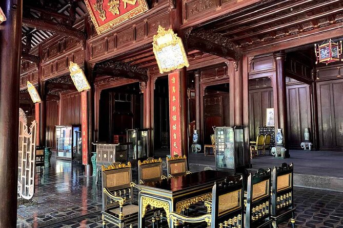 Hue: Imperial City Walk, Motorbike Tour & Private Car Options - Three royal tombs, three different moods