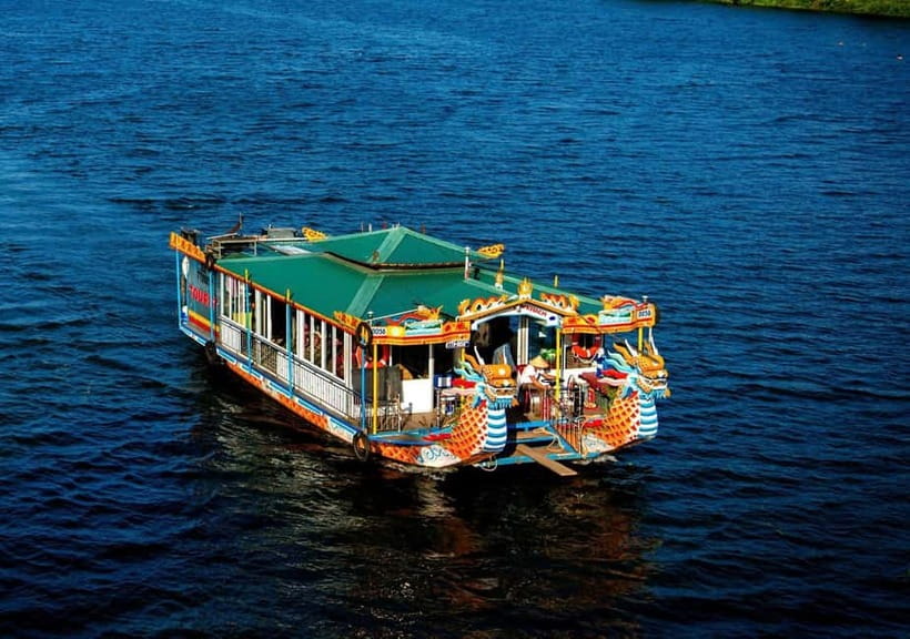 Hue: Perfume River Dinner Cruise with Traditional Show - Eight courses inspired by Hue’s royal kitchen