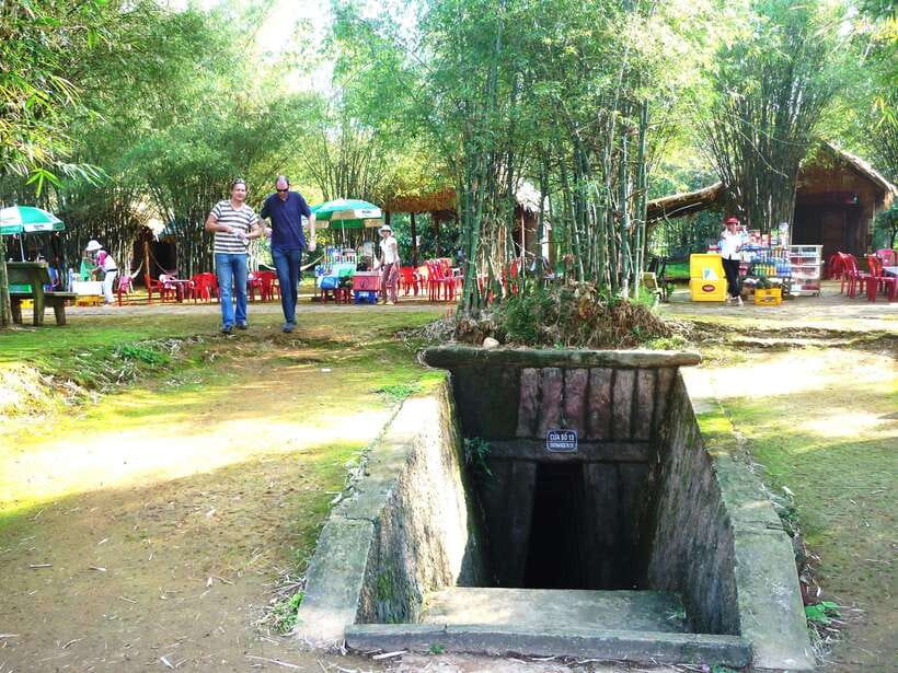 Hue : Private Day Trip to DMZ : Vinh Moc tunnel & Khe Sanh - Vinh Moc tunnels, a village below the ground