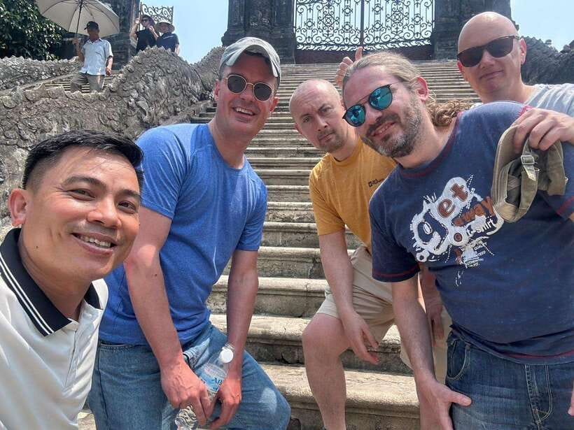 Hue: Royal Tombs & Pagoda Private Tour By Dragon Boat & Car - Khai Dinh, the most unusual tomb