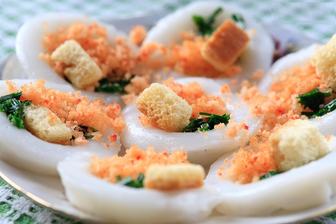 Hue Street Food Tour At Night By Scooter - 7 pm: Hue cakes and the city’s small eateries