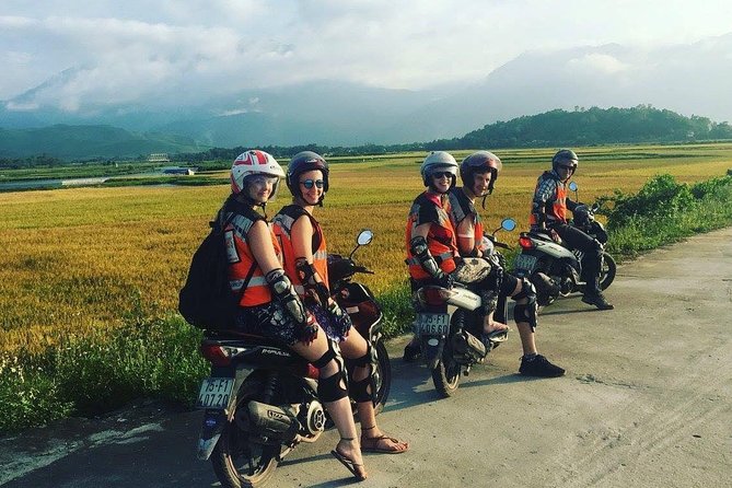 Hue to Hoi An ( Hoi An to Hue) Top Gear with Lefamily Riders Tours ( 1 way) - Lap An Lagoon gives you the classic coastal view