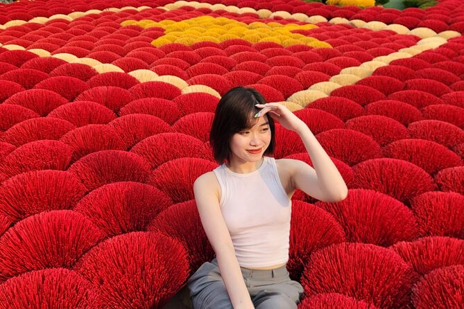 Incense Village, Conical Hat, Lacquer Art, SMALL GROUP From Hanoi - The Train Street drop-off and what it really means