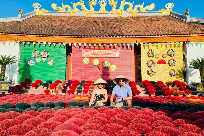 Incense Village, Hat & Lacquer Artisanal with Options From Hanoi - What the full-day schedule feels like
