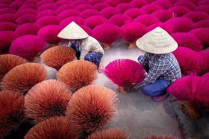 Incense Village Private Tour from Hanoi to Ninh Binh Old Capital - Quang Phu Cau: a working incense village, not just a photo stop