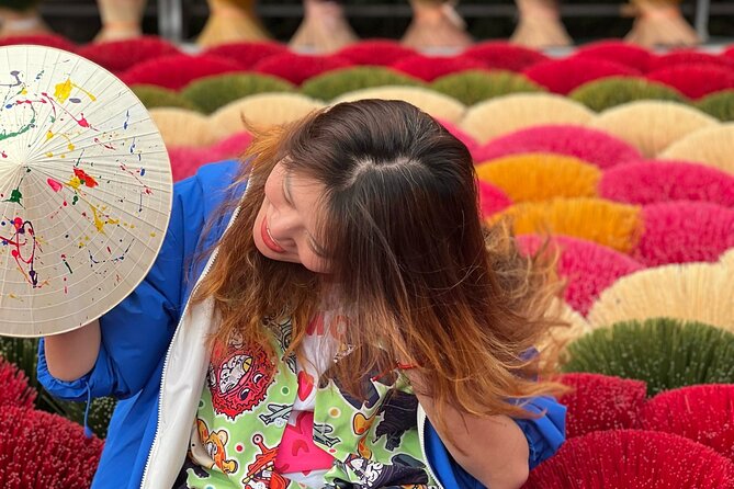Incense Village Quang Phu Cau, Hat, Lacquer Hanoi Artisan Tour - How much time you really get