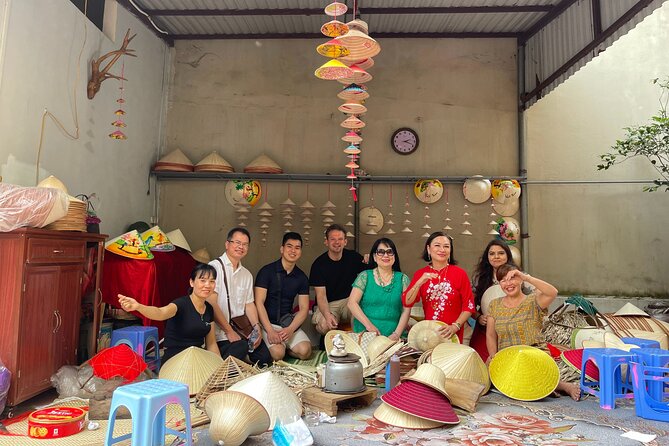 Incense Village Quang Phu Cau, Hat, Lacquer Hanoi Artisan Tour - Chuong Village and the careful work behind the non la