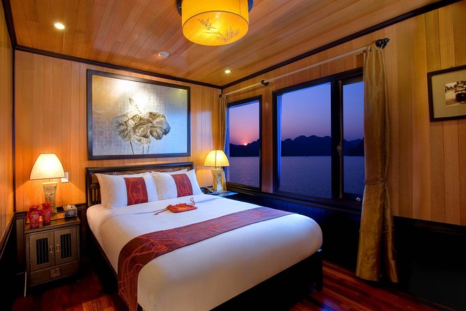 Indochina Sails Halong Bay - Night on board: comfortable, but not a party cruise