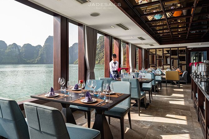 Jade Sails – Halong & Lan Ha Bay The Most Luxurious Day Tour - Spring rolls, music, and a sunset party