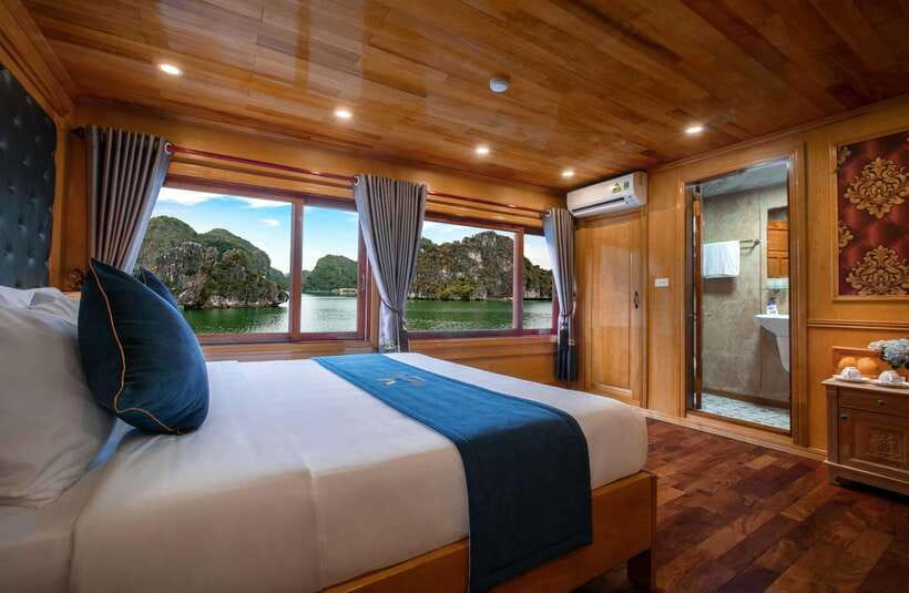 Lan Ha Bay: 2-Day Cruise with Meals, Activities and Pickup - Lunch on the return and the trip back to Hanoi
