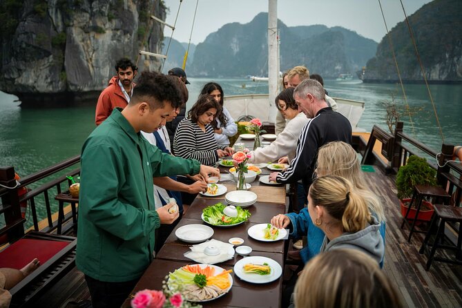Lan Ha Bay Full Day Boat Tour from Hanoi/ Cat Ba - Seeing life at a floating fish farm