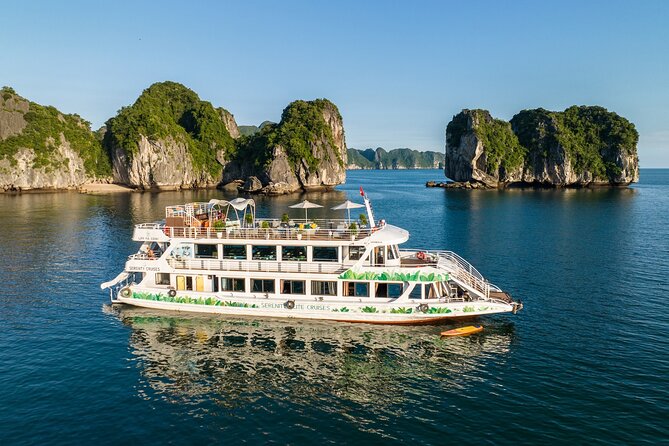 Lan Ha Bay full-day tour from Hanoi, Hai Phong - Serenity Cruises - The central bay, lunch, and cruise comfort