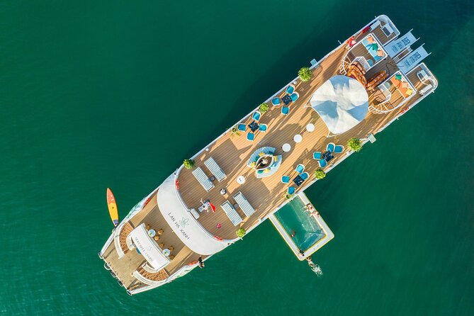 Lan Ha Bay full-day tour from Hanoi, Hai Phong - Serenity Cruises - Kayaking, swimming, jumping, and the rooftop slide