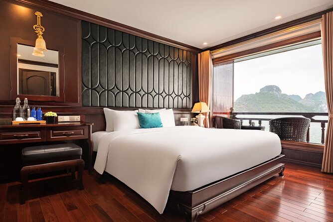 Lan Ha - Ha Long Bay 5Star cruise-Private balcony cabin 2day trip - Tuan Chau Island and the first transfer