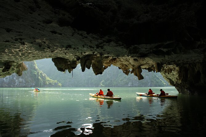 Lan Ha - Ha Long Bay - Dau Be island 2D/1N from Cat Ba in less touristy areas. - Sunset, Dinner, and a Night on the Junk