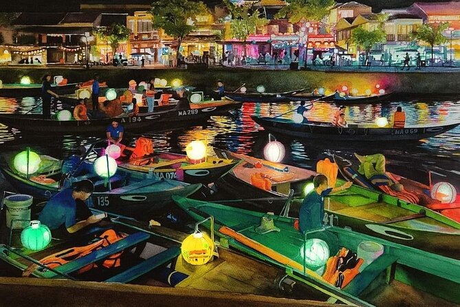 MARBLE MOUNTAIN-AM PHU Cave & HOI AN -Colourful Lantern Boat Ride - Why this Da Nang to Hoi An pairing works