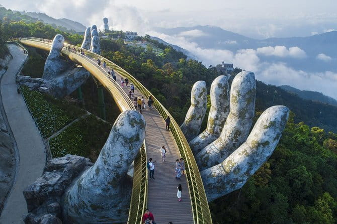 Marble Mountains and Ba Na Hills (Golden Bridge) full day tour - Pickup, coverage, and extra costs