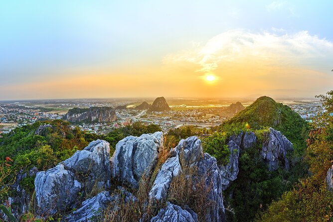 Marble Mountains - Hoi An Ancient Town Afternoon Tours FROM DANANG(15H30-21H) - The trip from the mountains to Hoi An