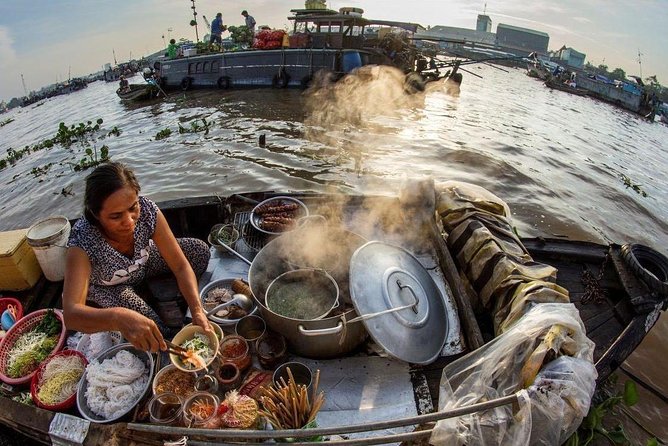 Mekong Delta 2-Day Tour: Floating Markets, Biking, Amazing Tour - Vinh Trang Pagoda and the road to Can Tho