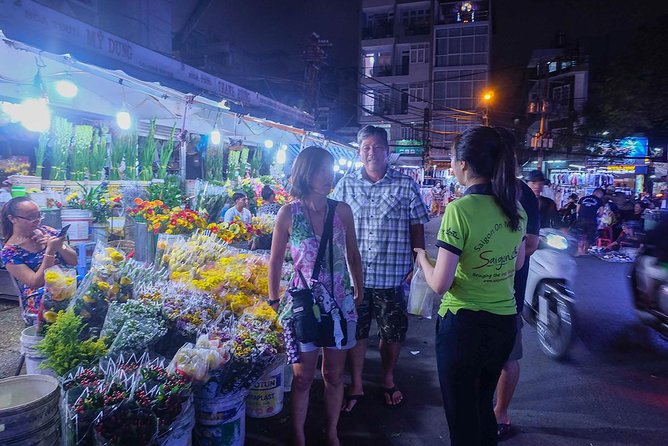 Morning Saigon Unseen+Street Food Tour with Ao Dai Riders Option - Ba Thien Hau Temple in District 5