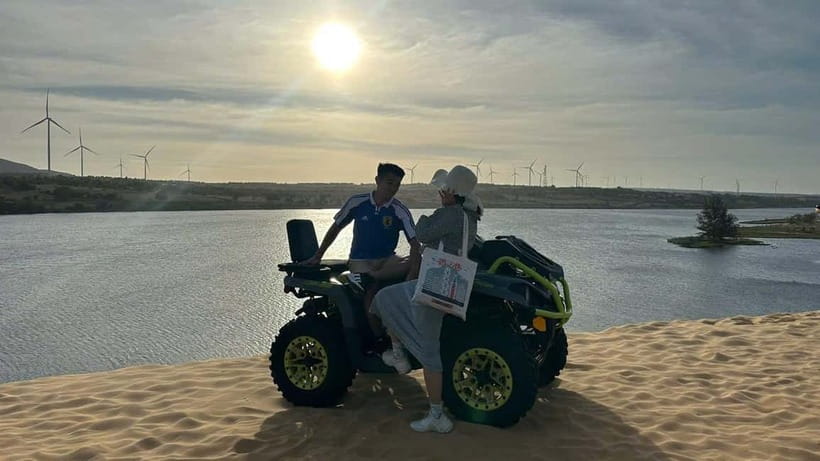 Mui Ne: Group Tour & Sunrise/Sunset Quad Bike Adventure - Mui Ne Fishing Village and its basket boats