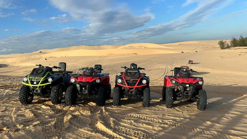 Mui Ne: Group Tour & Sunrise/Sunset Quad Bike Adventure - Sunrise or sunset: choose your timing carefully