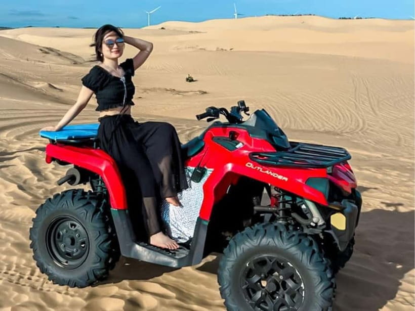 Mui Ne: Sand Dunes Jeep Tour (ATV WITH DRIVER) and Guide - Four Mui Ne sights in one early morning