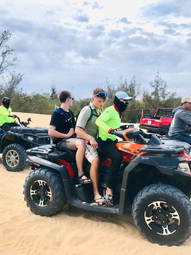 Mui Ne: Sunrise or Sunset Jeep Tour & Quad Bike With Driver - Red Sand Dunes, sliding boards, and easy photos