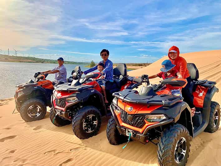 Mui Ne: Sunrise /Sunset Jeep Tour with Quad Bike ATV & Guide - White Sand Dunes and the ATV ride