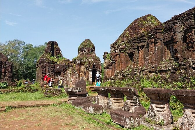 My Son Sanctuary Morning Tour & Early Morning with Boat Trip - Walking through the Champa temple groups