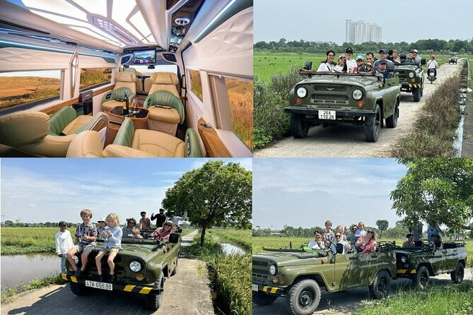 Ninh Binh Army Jeep see Highlight Start From Hanoi By Limousine - Key things to know before booking