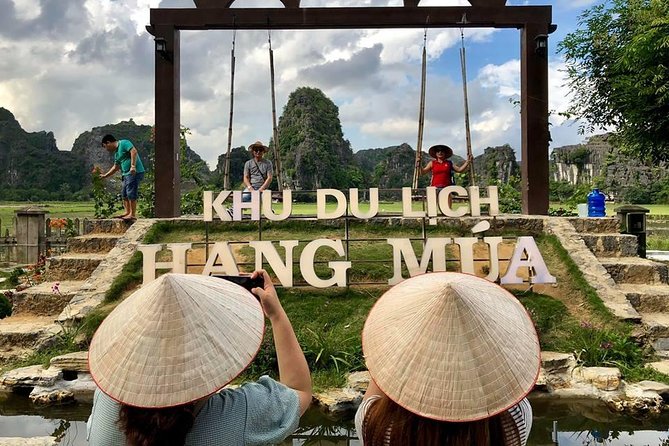 Ninh Binh Daily Tour: Hoa Lu -Mua Cave -Tam Coc- Bike-Swimming with Sunset Party - Hoa Lu and the old royal temples
