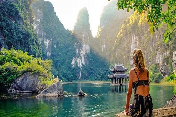 Ninh Binh Day Tour to Hoa Lu Trang An Mua Cave with Buffet Lunch - Cycling through rice-field villages