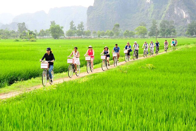 Ninh Binh full day-Hoa Lu temple & biking, Tam Coc boat trip, Dragon mountain - Hoa Lu temples and Vietnam’s early capital
