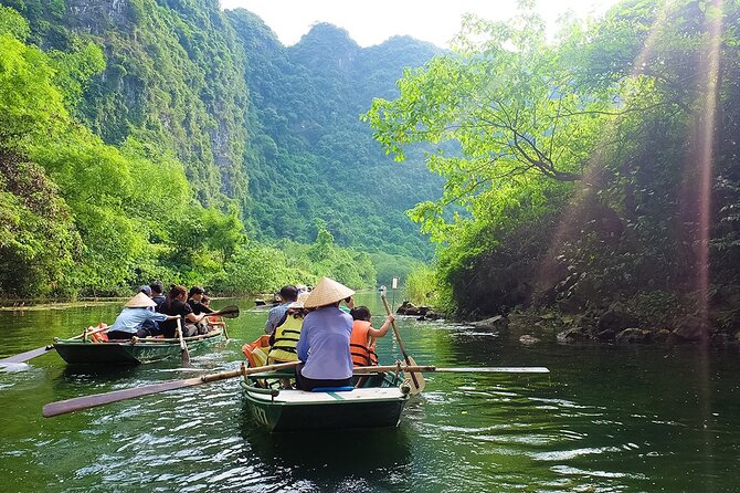 Ninh Binh full day-Hoa Lu temple & biking, Tam Coc boat trip, Dragon mountain - Climbing Mua Mountain for the Lying Dragon