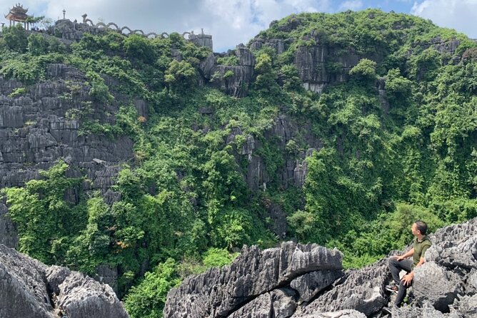 Ninh Binh Group Tour of 11 from Hanoi via Mua Cave Tam Coc Hoa Lu - Cycling through Tam Coc’s rice country