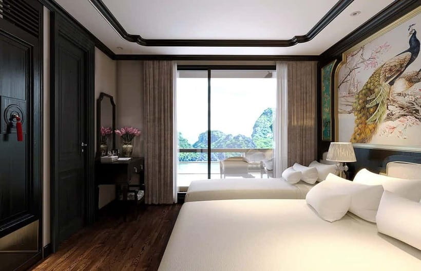 Ninh Binh: Lan Ha Bay 2D 1N cruises- bike tour, kayak, meals - Kayaking into Dark and Bright Cave