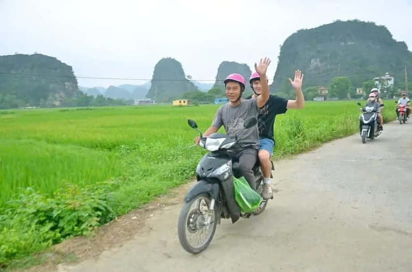 Ninh Binh Sunset Motorbike: Mua Cave, Coi Khe & Hoa Lu Town - The motorbike ride through Ninh Binh’s countryside