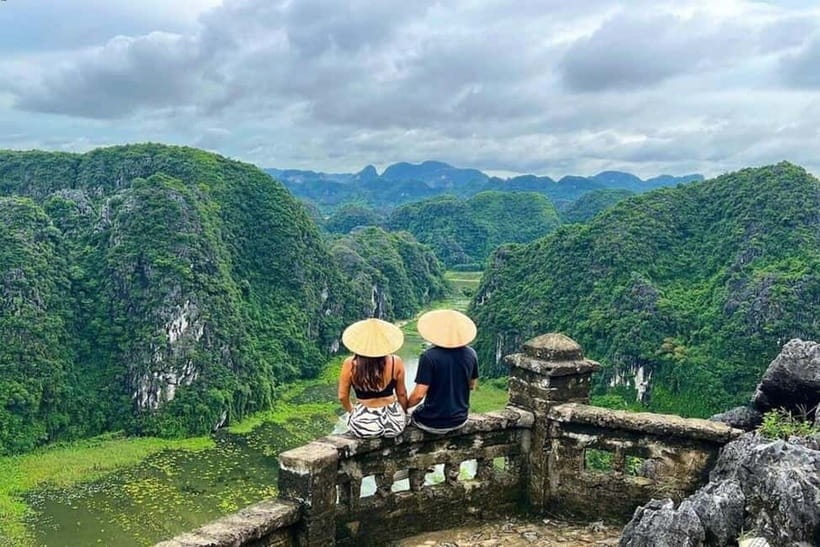 Ninh Binh: Trang An Boat Ride, Bich Dong & Mua Cave Sunset - Riding through Ninh Binh’s countryside