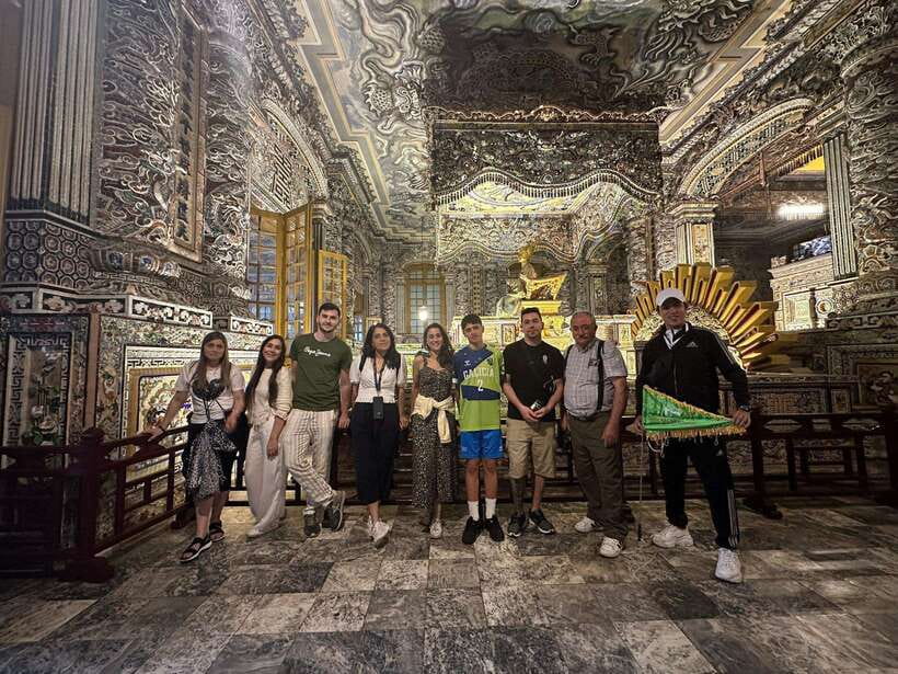 Official Hue: Dragon Boat, Imperial Citadel, & Market tour - Khai Dinh Tomb and a Sharp Change in Style