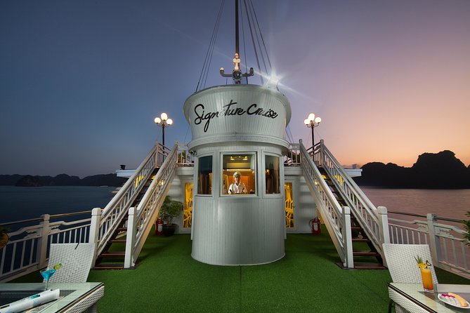 (Official) Signature Halong Cruise - 03 days 02 nights program - Transport from Hanoi and the timing question