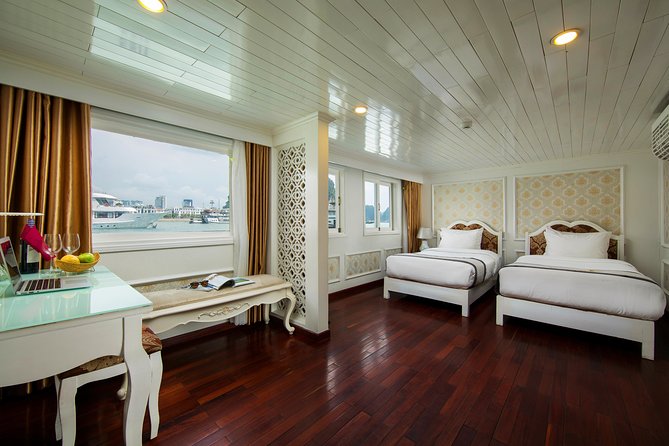 (Official) Signature Royal Cruise - 02 days 01 night program - Sunset, sauna, happy hour, and Vietnamese cooking