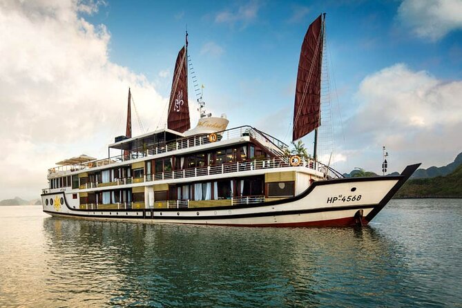 Orchid Cruises Halong Bay 2Day/1Night on 5 Star - Boarding near Got Ferry Terminal and settling into your cabin