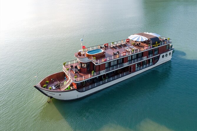 Orchid Premium Cruises Halong Bay 2Days/1Night With 5 Star - Lunch sets the pace on Halong Bay