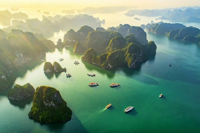 Overnight Bai Tu Long Bay Cruise from Hanoi - Ha Long Bay All-Inclusive - Boarding at midday and lunch on the water