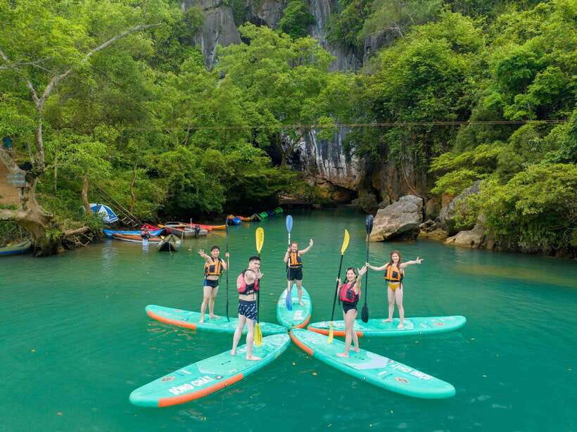 Phong Nha: Zipline Dark Cave & Paradise Cave Exploration - Dark Cave offers two very different afternoons