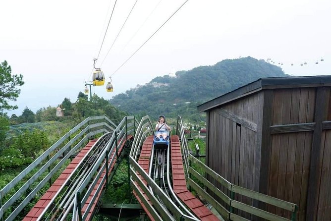 Private guided Sunworld Ba Na Hills & Golden Hands Bridge - Golden Bridge and its oversized stone hands