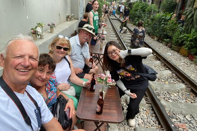 Private Half-Day Hanoi Food Tour by Motorbike - Hanoi Train Street and the photo stop