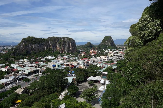 Private Jeep tour Monkey Mountains -Son Tra and Marble by SUV car - Marble Mountains: caves, steps, and Buddhist sanctuaries
