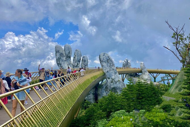 Private Shore Excursion from Tien Sa Port to Golden Bridge - Fantasy Park and its 90 included activities